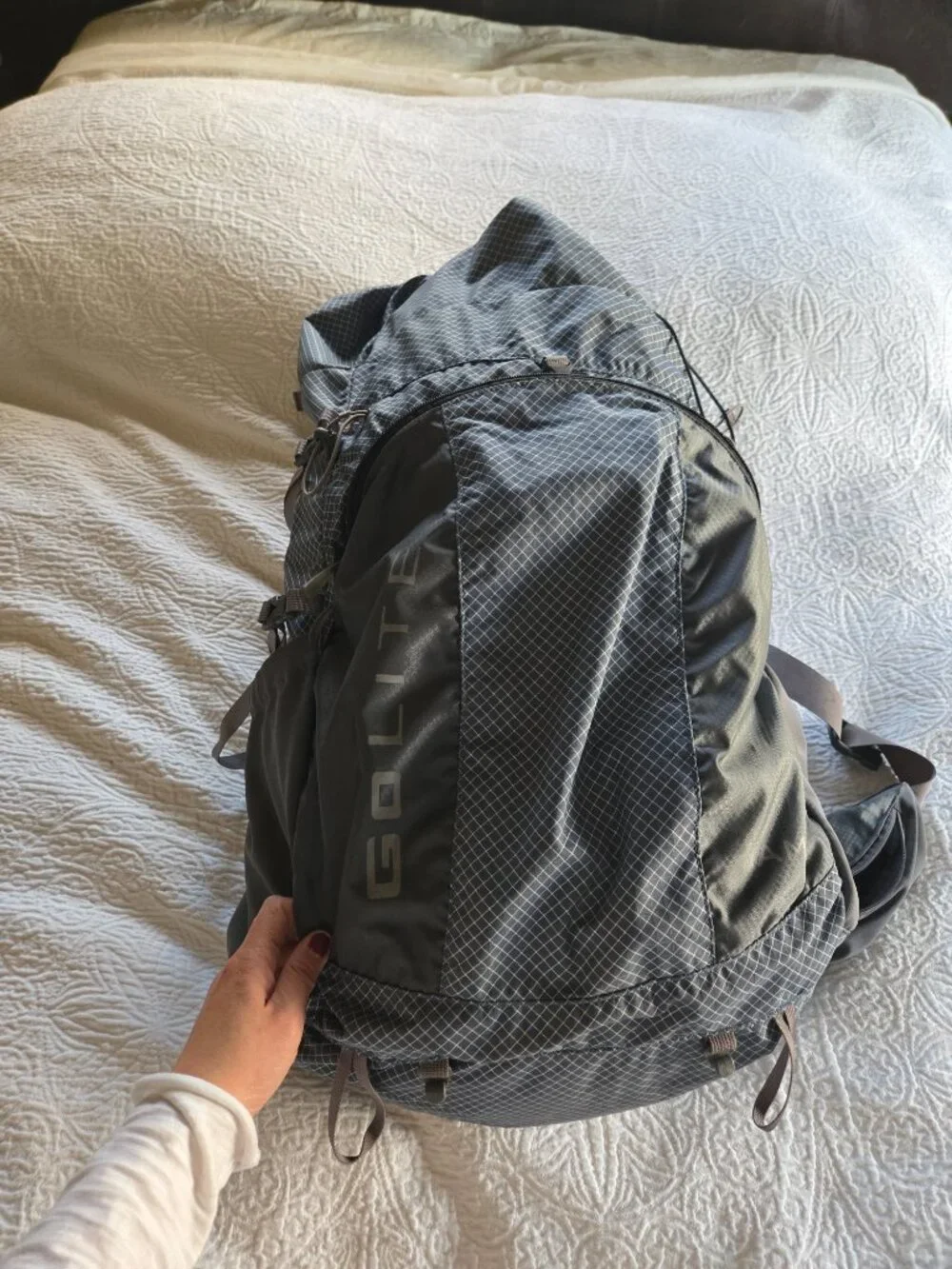 GoLite Jam 70L Gray Backpack